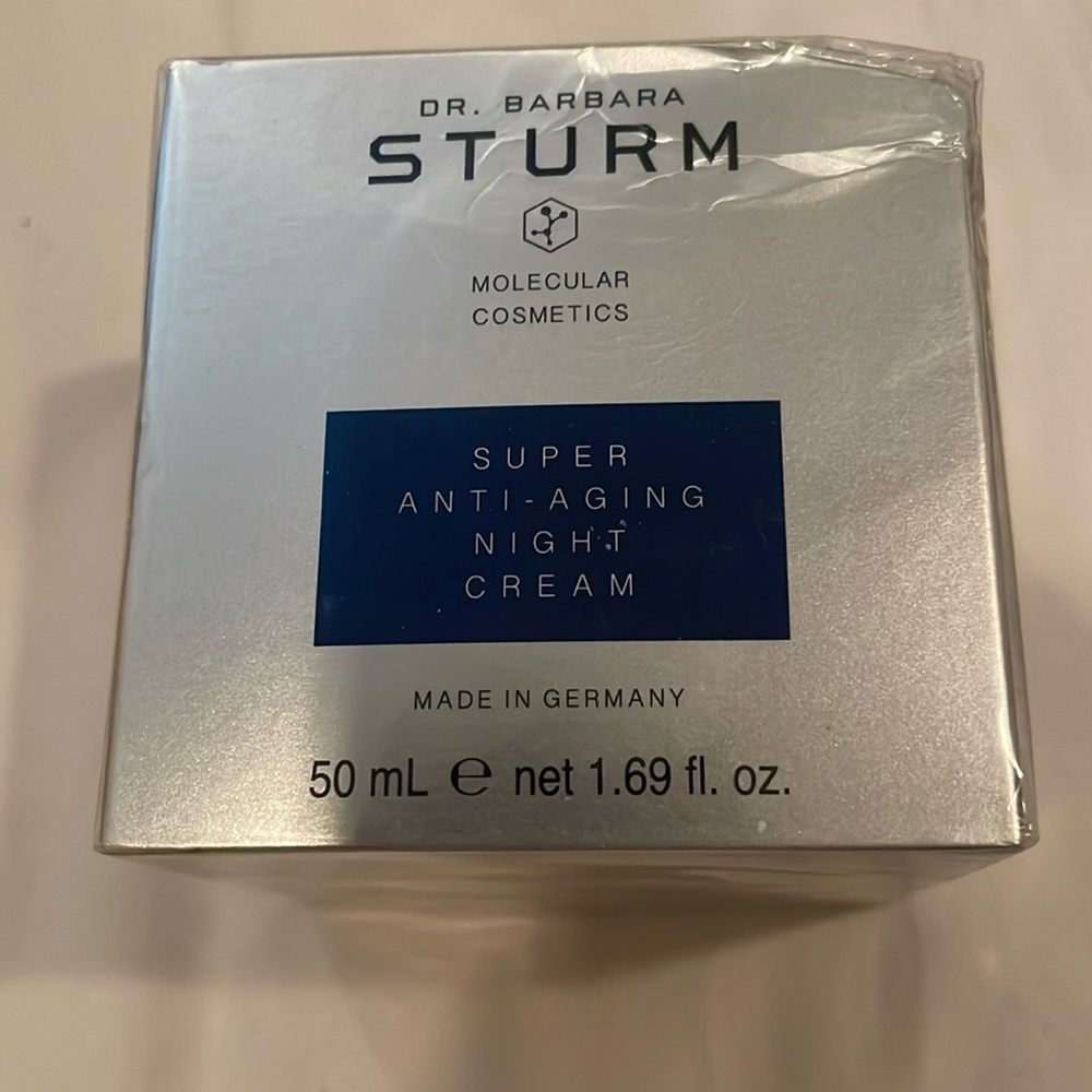 Dr. Barbra Strum super anti aging night cream 50ml.  Made in Germany. NWT NEW